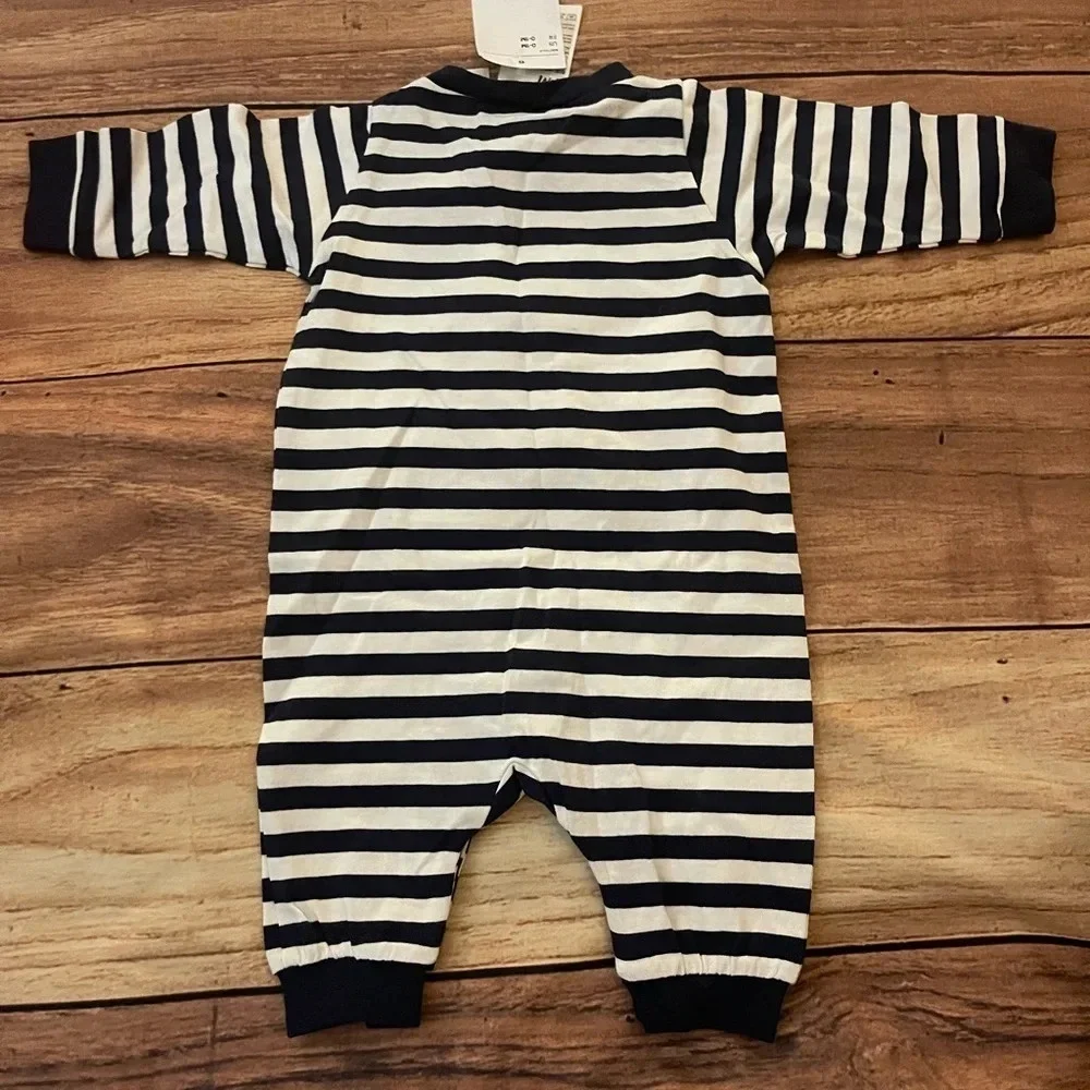 H&M x Disney Mickey Onesie, Navy, 0-1 month, NWT​
